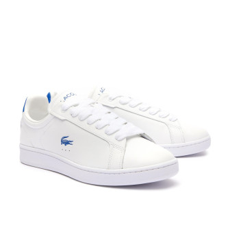 Lacoste Skórzane sneakersy Carnaby Pro w kolorze białym
