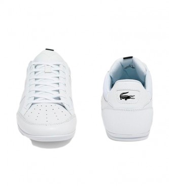 Lacoste Chaymon lder sneakers hvid