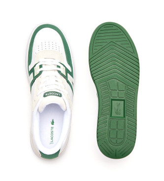 Lacoste Sneakers i lder L001 hvid kontrast
