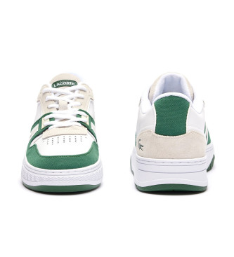 Lacoste Sneakers in pelle L001 in contrasto bianco