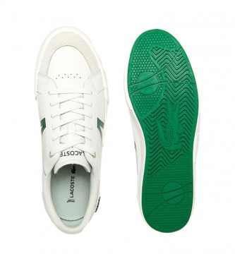 Lacoste Sneakers en cuir L004 blanc