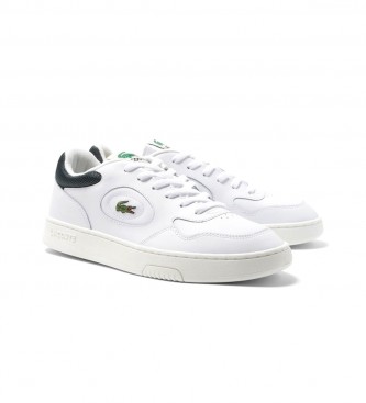 Lacoste Lineset white leather trainers