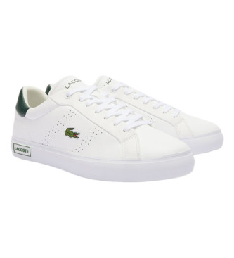 Lacoste Lineshot beige leather shoes 