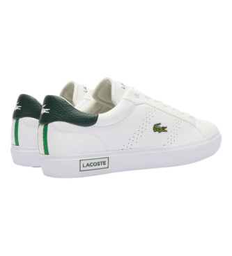 Lacoste Lineshot beige leather shoes 
