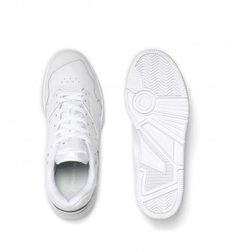 Lacoste Lineshot leather shoes white