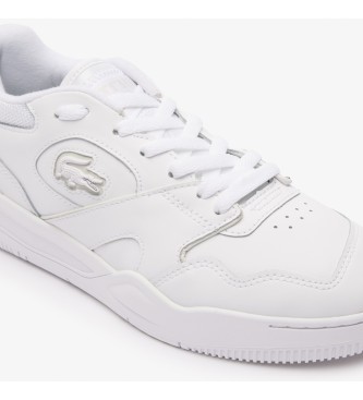 Lacoste Lineshot Premium Leren Sneakers wit