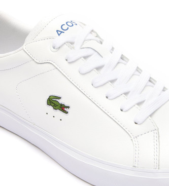 Lacoste Powercourt Leather Sneakers white