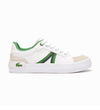 Lacoste Chaussures junior L004 blanc, vert