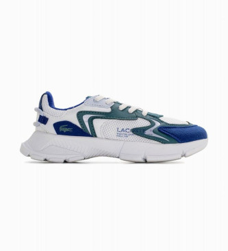 Lacoste Trainers L003 Neo in witte stof, blauw
