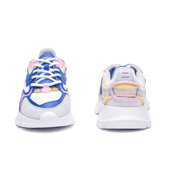 Lacoste Trainers L003 Neo in white fabric, blue