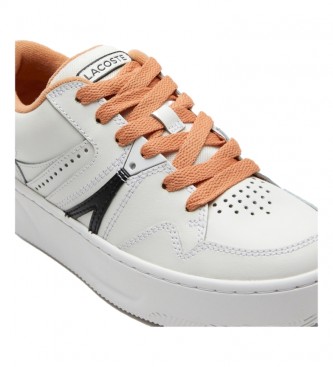 Lacoste Sneakers L005 bianco, marrone