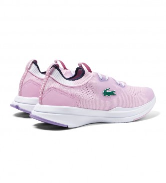 Lacoste Trainers Run Spin Knit 222 2 Suj rose