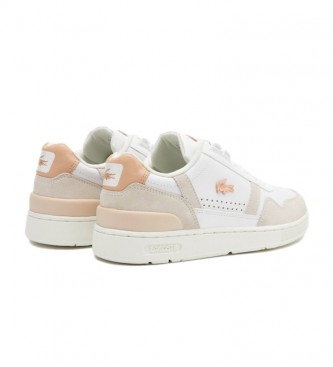 Lacoste Lder T-Clip Sneakers hvid