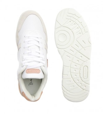 Lacoste Sneakers en cuir T-Clip blanc