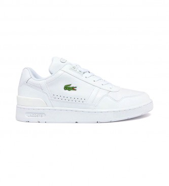 Lacoste T-Clip leather sneakers white