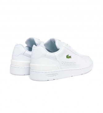 Lacoste Sneakers T-Clip in pelle bianca