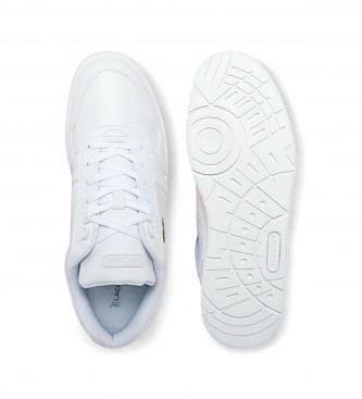 Lacoste T-Clip leather sneakers white