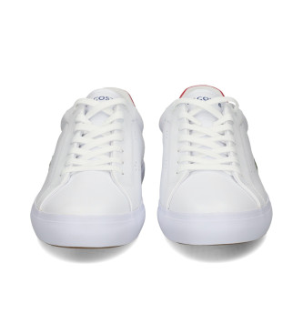 Lacoste Trainers Vulcanized white, red