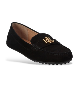 Lauren Ralph Lauren Mocassins en cuir Barnsbury noir