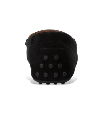 Lauren Ralph Lauren Mocassins en cuir Barnsbury noir