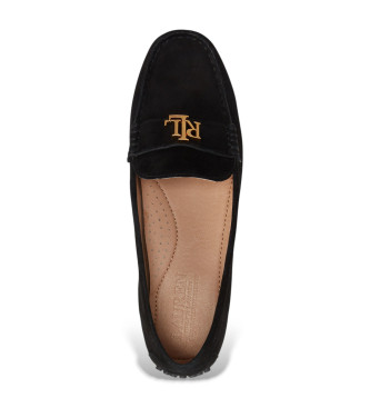 Lauren Ralph Lauren Mocassins en cuir Barnsbury noir