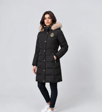 Lauren Ralph Lauren Casaco acolchoado preto