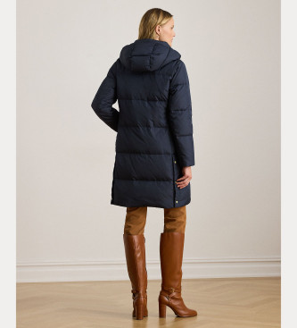 Lauren Ralph Lauren Navy Crest-Patch Coat