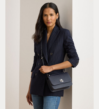 Lauren Ralph Lauren Medium leather shoulder bag Sophee blue