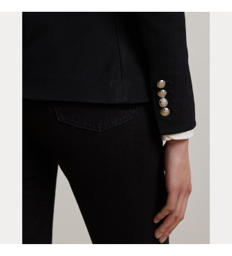 Lauren Ralph Lauren Blazer em jacquard com metais pretos