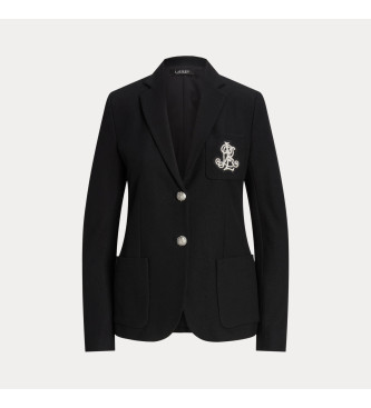 Lauren Ralph Lauren Blazer em jacquard com metais pretos
