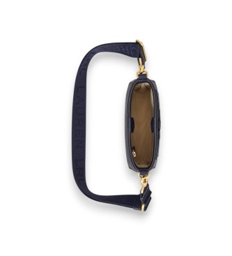 Lauren Ralph Lauren Borsa a tracolla Cameryn piccola in pelle blu marino