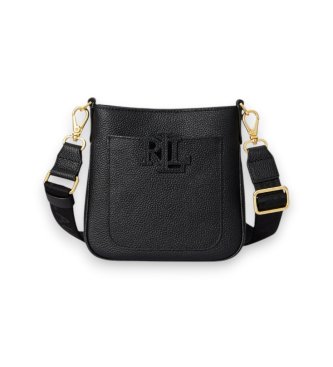 Lauren Ralph Lauren Borsa a tracolla Cameryn piccola in pelle nera