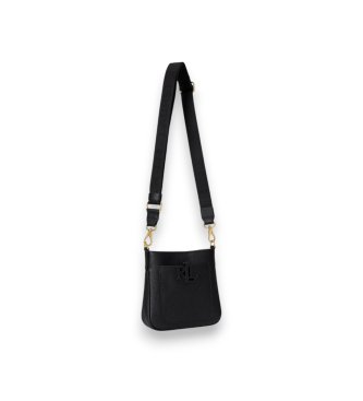 Lauren Ralph Lauren Borsa a tracolla Cameryn piccola in pelle nera