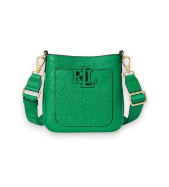 Lauren Ralph Lauren Borsa a tracolla Cameryn piccola in pelle verde