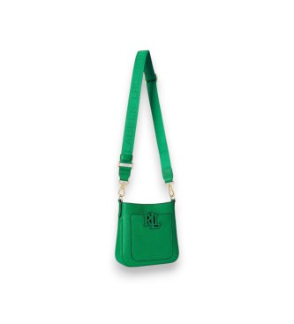Lauren Ralph Lauren Borsa a tracolla Cameryn piccola in pelle verde