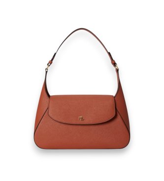 Lauren Ralph Lauren Schylar schoudertas medium bruin