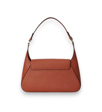 Lauren Ralph Lauren Schylar schoudertas medium bruin