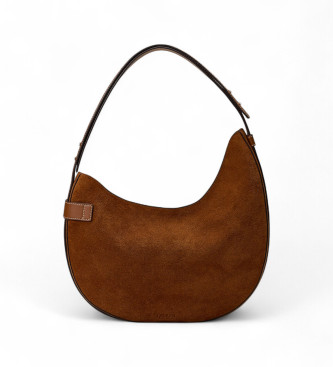Lauren Ralph Lauren Large Tasha brown leather handbag