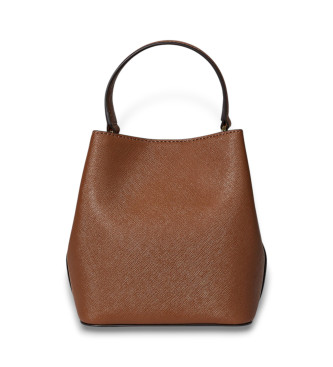 Lauren Ralph Lauren Reese petit sac en cuir marron  bandoulire