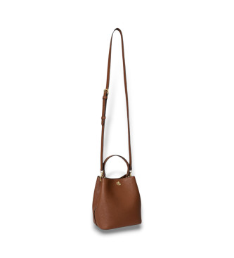 Lauren Ralph Lauren Reese petit sac en cuir marron  bandoulire