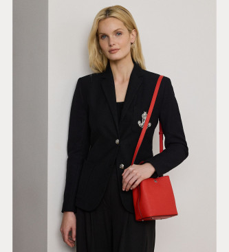 Lauren Ralph Lauren Reese petit sac  bandoulire en cuir rouge