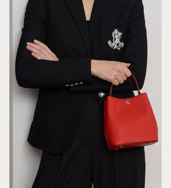 Lauren Ralph Lauren Reese petit sac  bandoulire en cuir rouge