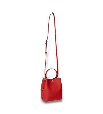 Lauren Ralph Lauren Reese petit sac  bandoulire en cuir rouge