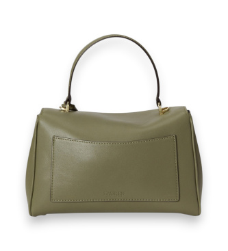 Lauren Ralph Lauren Farrah petit sac besace en cuir nappa vert