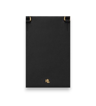 Lauren Ralph Lauren Sac cartable Hanna grand en cuir noir