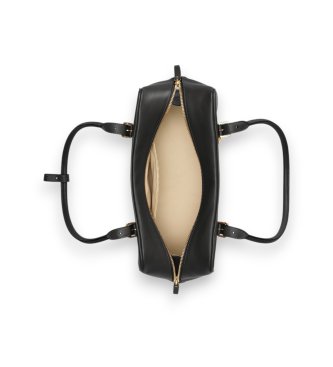 Lauren Ralph Lauren Bolso satchel Marcy de piel negro