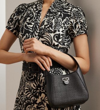 Lauren Ralph Lauren Torba Tanner črna