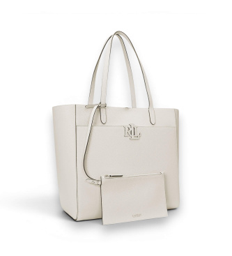 Lauren Ralph Lauren Borsa tote Cameryn grande pelle granulata nero