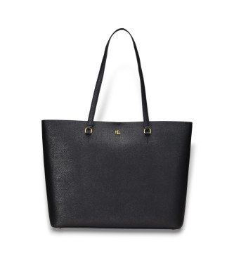 Lauren Ralph Lauren Karly large cross body tote bag black
