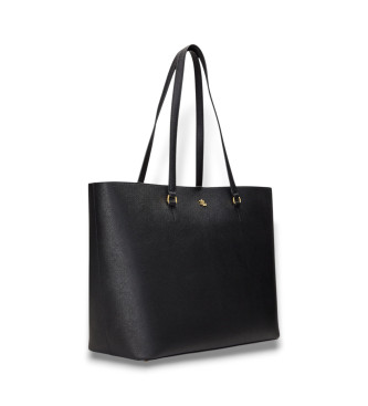 Lauren Ralph Lauren Karly large cross body tote bag black